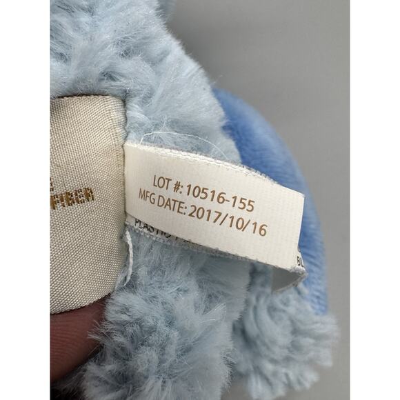 Demdaco Nat & Jules Blue Elephant Plush 12” Soft Stuffed Animal - Picture 8 of 9